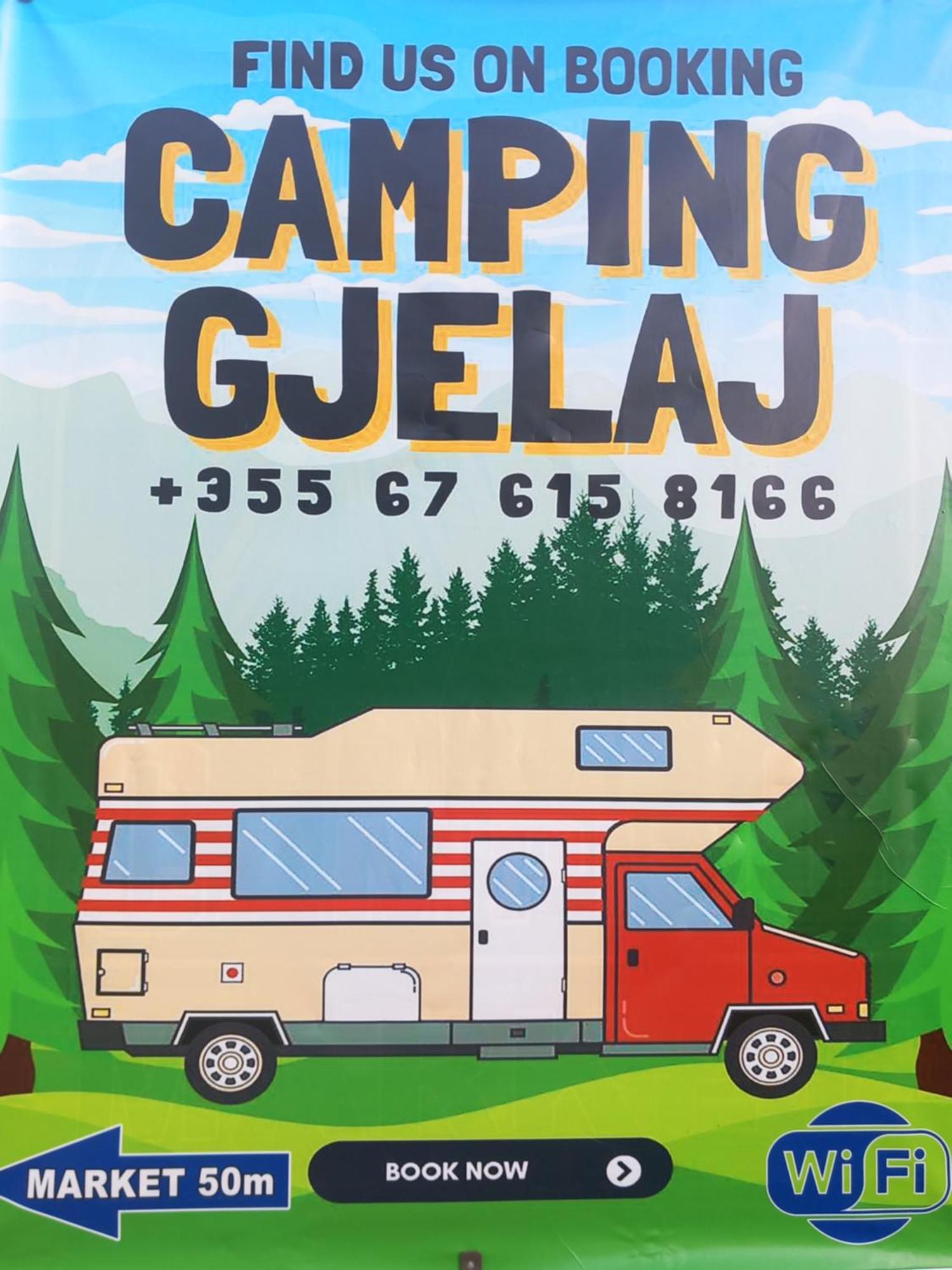 Camping Gjelaj Hotel Baks-Rrjoll Екстериор снимка